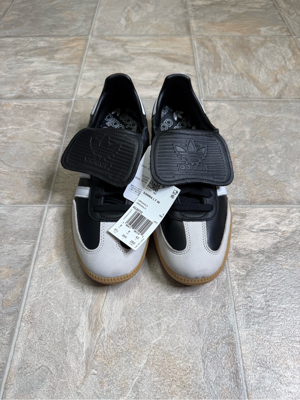 Addias Samba LT Black White Gum Women’s Shoe Size 9.5 Black IG2010 NWT